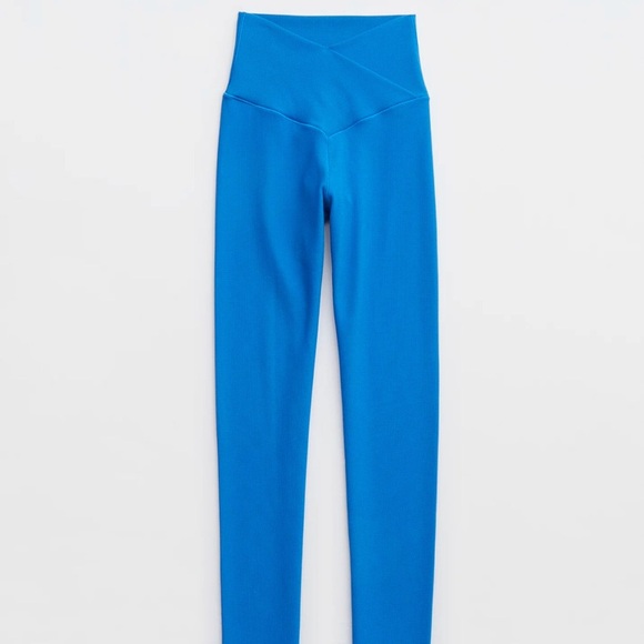 OFFLINE By Aerie Real Me Waffle High Waisted Crossover Legging - Picture 1 of 4